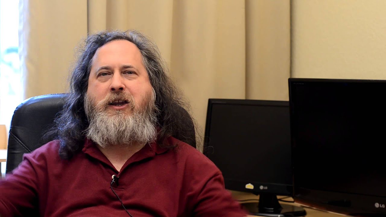 A photo of Stallman
